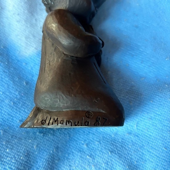 Vintage 1987 Red Mill Manufacturing Resin Praying Child - Picture 6 of 7